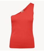 Yasmilla one shoulder knit top s - Grenadine
