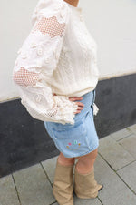 Yasyuri ls knit pullover - Birch