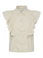 Yasfridi ss shirt - white asparagus