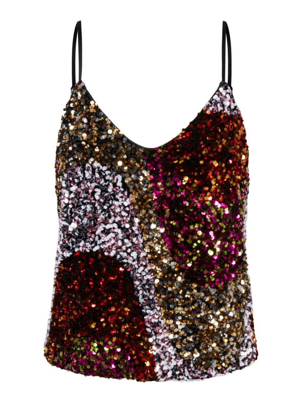 Yascifira singlet - black glitter