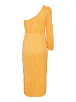Yasoda os ls long dress - Blazing orange