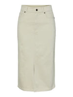 YASDOMANA HW MIDI DENIM SKIRT S. - Birch