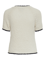 Yaschaneo SS knit top - Birch