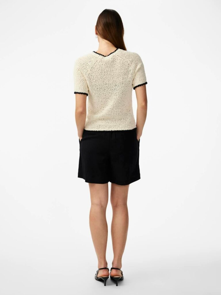 Yaschaneo SS knit top - Birch