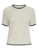 Yaschaneo SS knit top - Birch