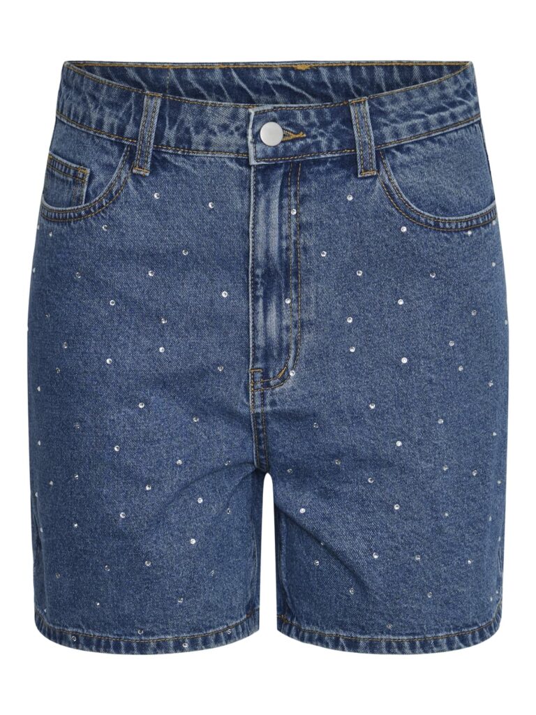Yasristo huw denim shorts - Medium blue denim