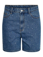 Yasristo huw denim shorts - Medium blue denim