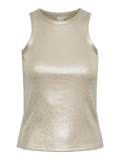 Yasracci silver top - white pepper