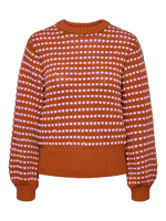 Yasdela knit pullover - meerkat