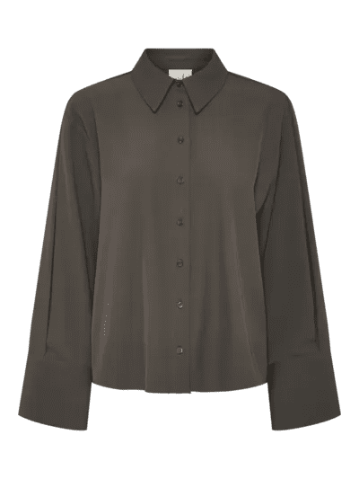Yassarana ls shirt - black ink