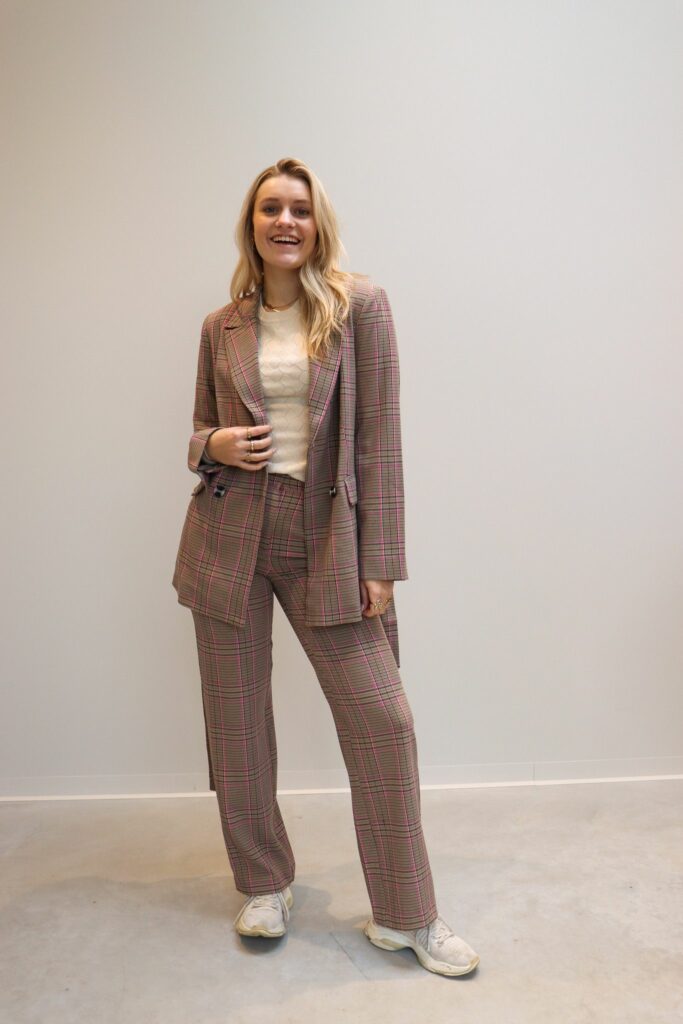 Yaseyra ls blazer - rose violet