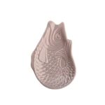 Monsieur Carafon Fish, deco plate S - sandstone