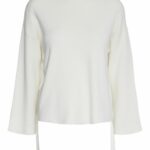 YASFRINGA LS O-NECK KNIT PULLOVER S. - Birch