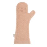 Nifty Baby shower glove - pink beaver